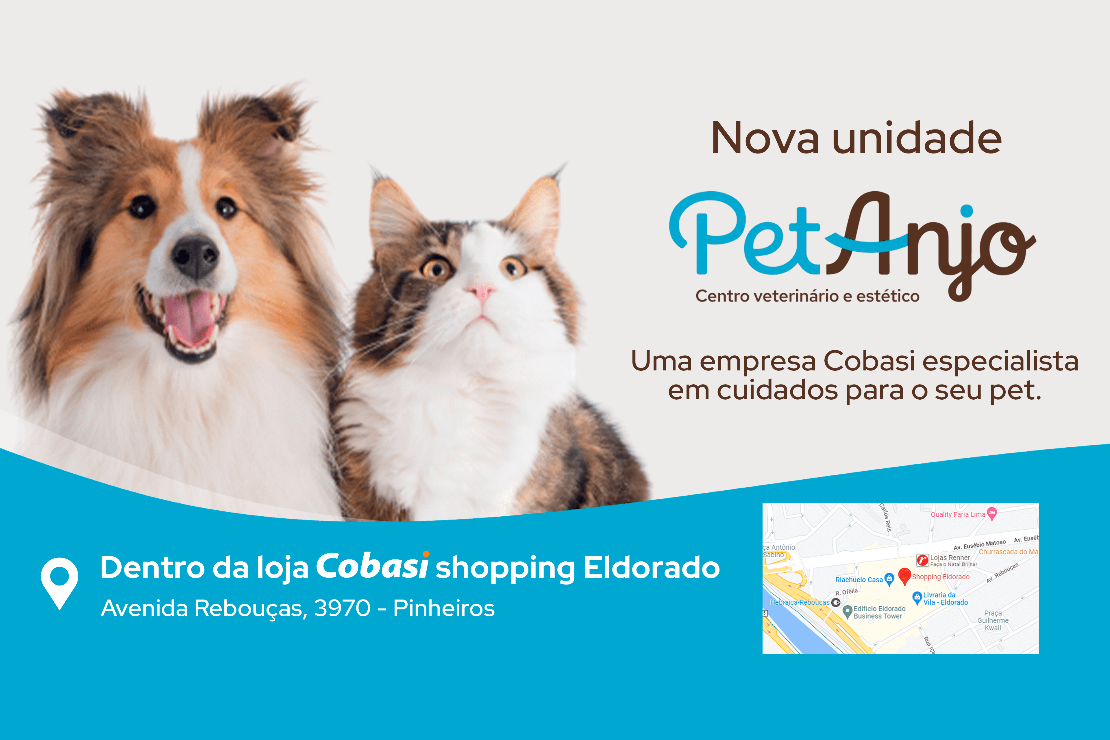 Cobasi: a pet shop completa dentro do shopping 