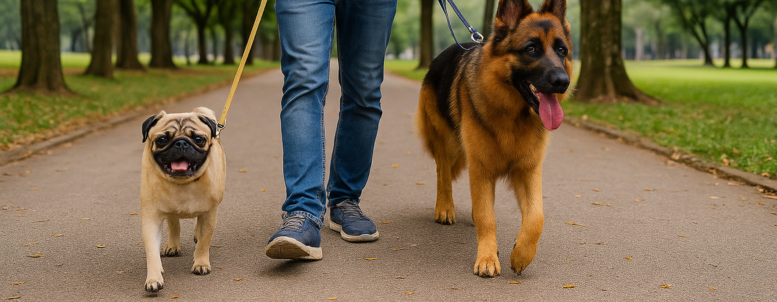 Como é o serviço de Dog Walker - PetAnjo