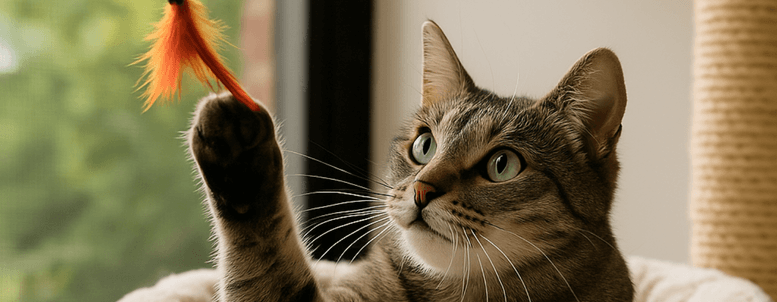 Você tem um gato entediado